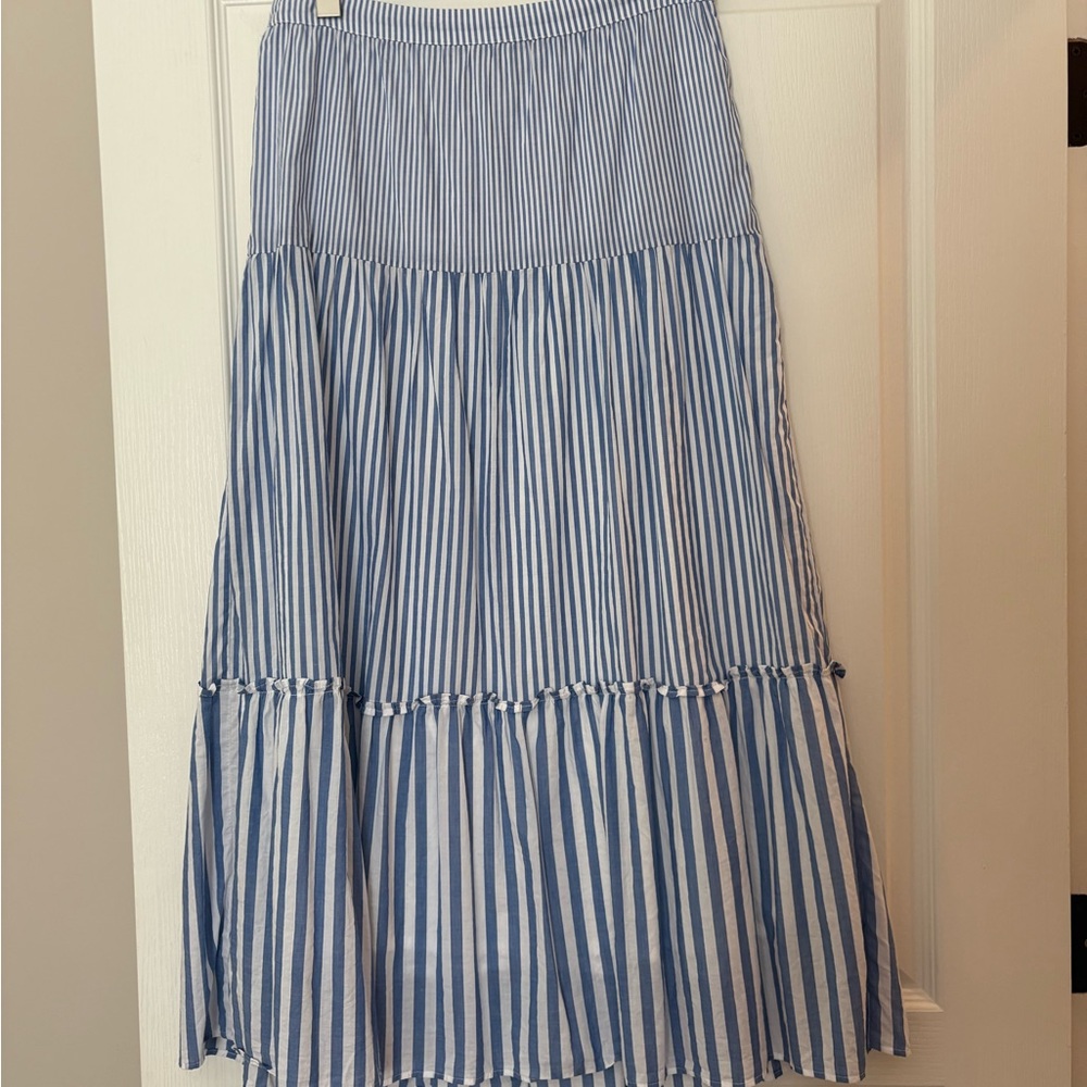 J. Crew Maxi Striped Women's Skirt